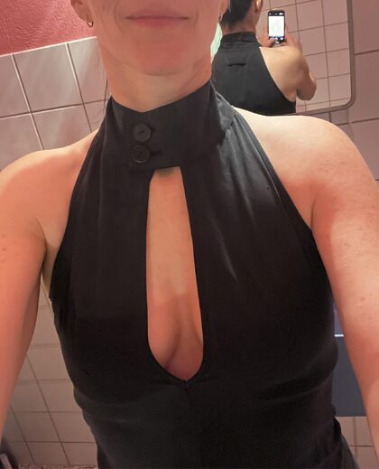 New dress. Do you like it or would you rather take it off me?