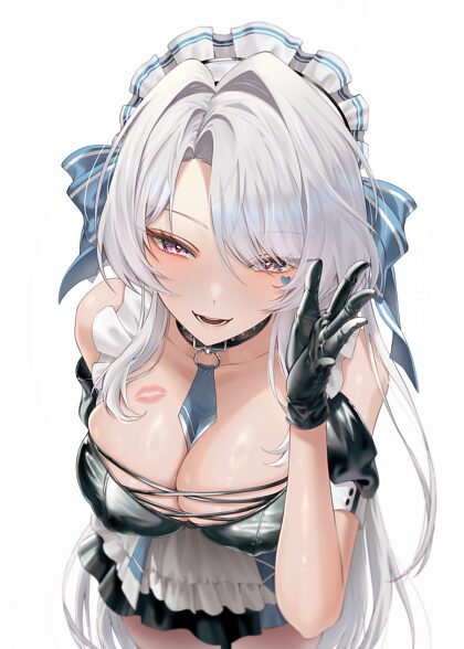 Silver-Haired Maid
