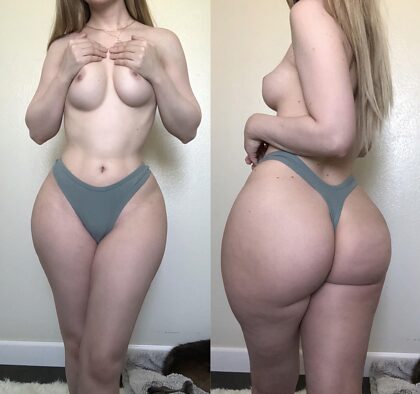 Front or back first?