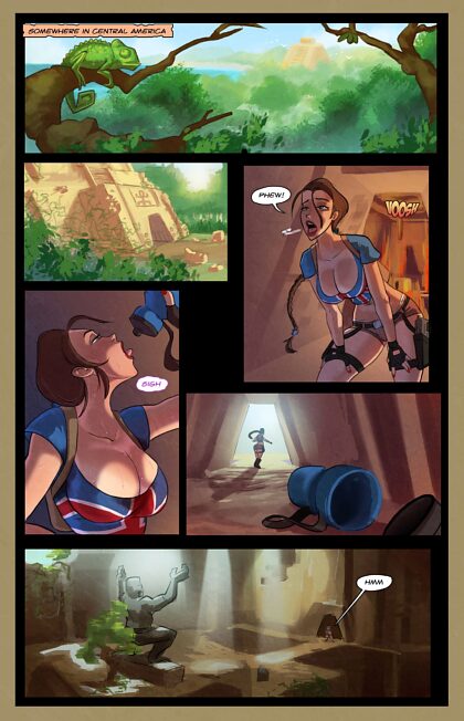 Lara Croft i strażniczka przyjemności