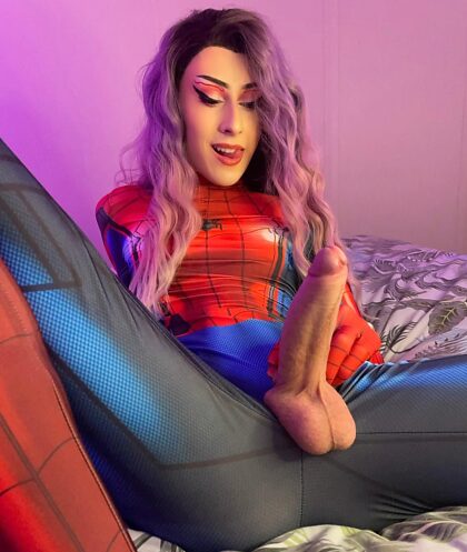 spider-girl if she had peter’s dick.. 