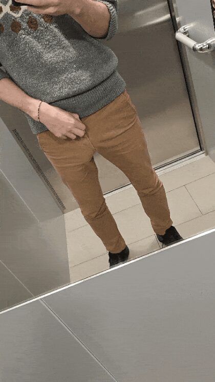 whipped my cock out in the office elevator