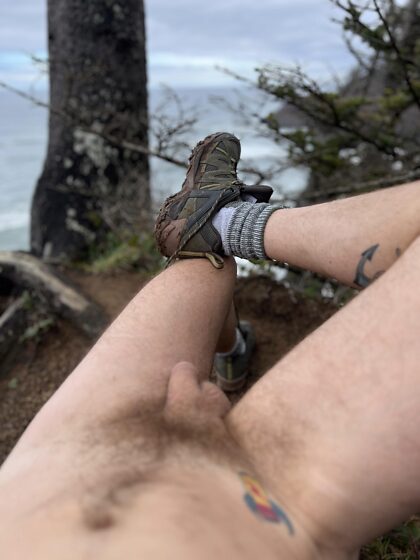 First naked hike of the season