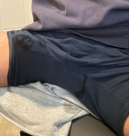 Any advice on how I can get my cock to stop leaking while I work?