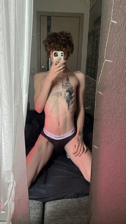 would you fuck a skinny twink who has a big dick?