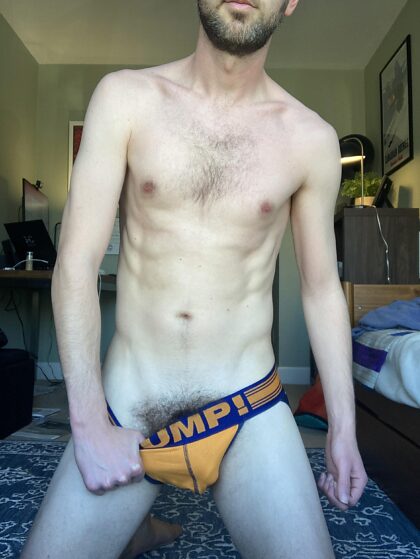 Something about a jockstrap am I right?