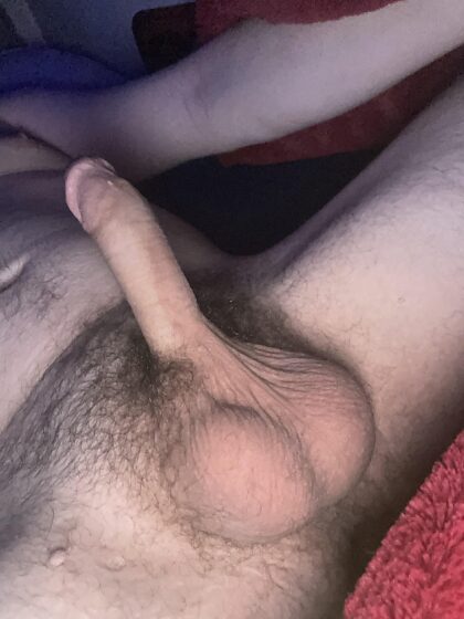Just about 5 inches, been told it’s small and thin but also good enough to make orgasm