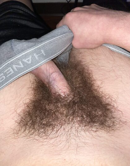 Cant wait until my body gets as hairy as my dick
