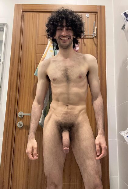 Hairy curly twink at your service