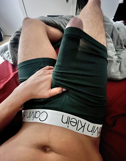 Come sit on this massive cock bulge