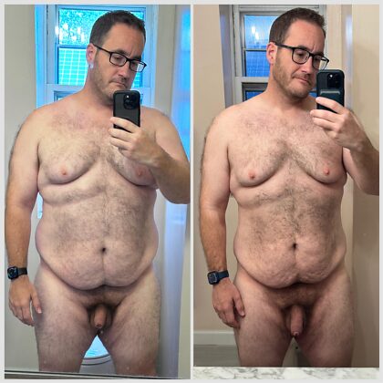 Glad I took these pics last summer. Well over 40lbs gone between these pics.