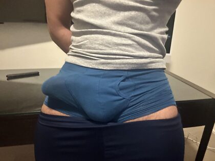 My bulge in blue.