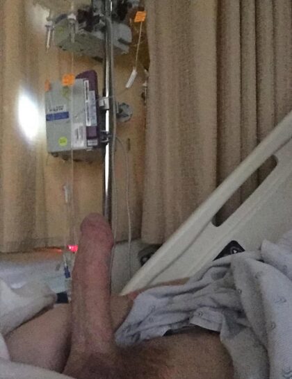 My Cock out in the Hospital