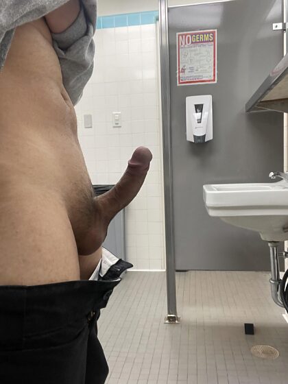 What would you do if you saw my hard Asian cock out?