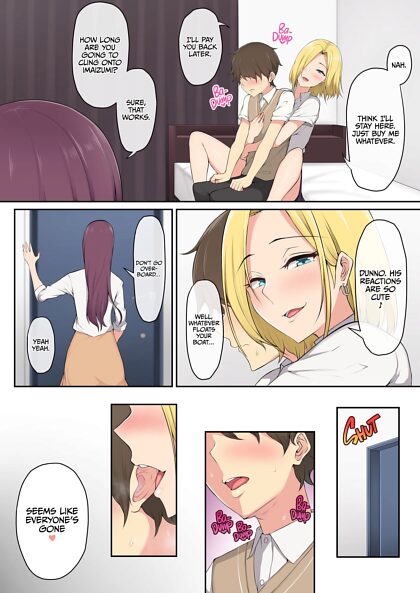 Imaizumi zabiera całe Gyarusa do swojego domu – komiks porno, część 2