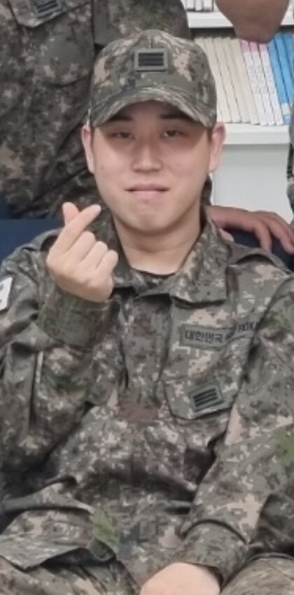Koreaanse legermilitair Niet besneden
