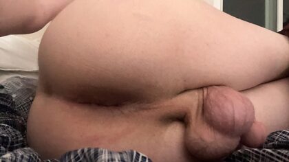 Would you spank me or eat my boy pussy?