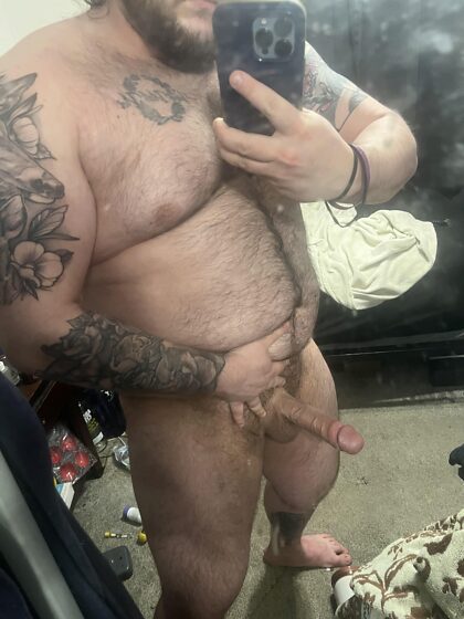 Will say the tattoos have made this chubby guy feel a lot more confident in full body pics