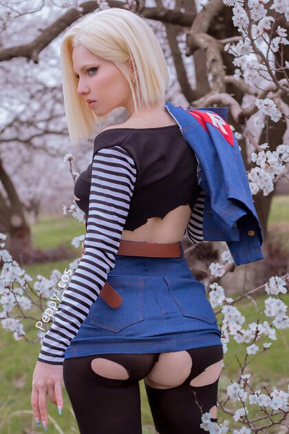 Cosplay do Android 18 por Peppy_cos
