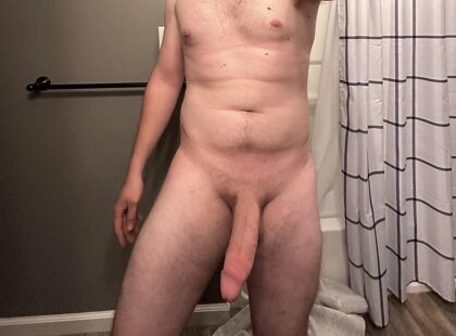 Just a big white cock 
