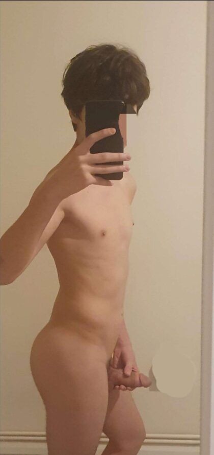 Would you hold the front or back of this twink?