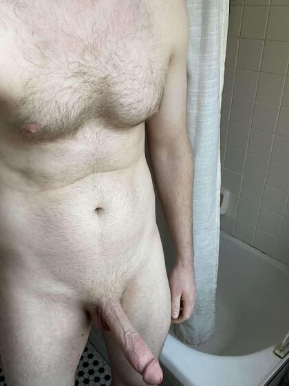 Would you let a 6’4 ginger breed you in the shower?