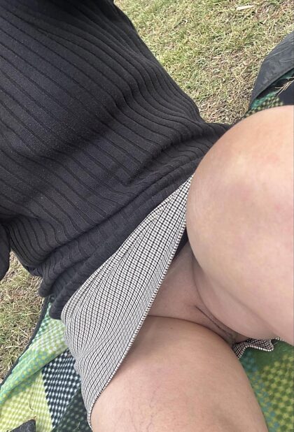Beautiful day for a picnic. Care to join me?