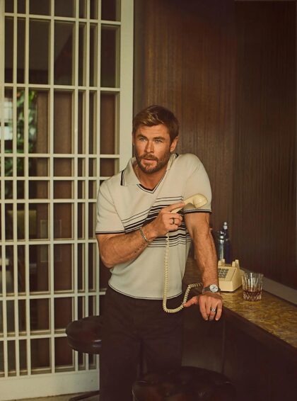 Nieuwe foto's van Chris Hemsworth!  Bedankt Vanity Fair