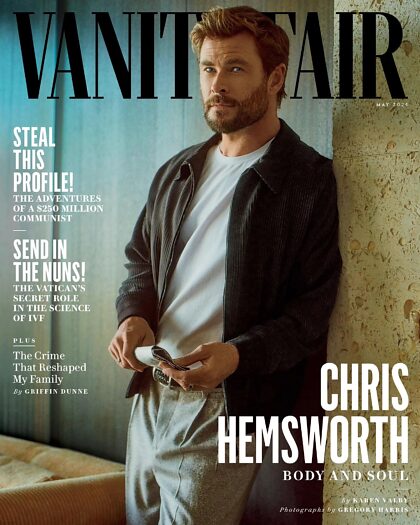 Nieuwe foto's van Chris Hemsworth!  Bedankt Vanity Fair