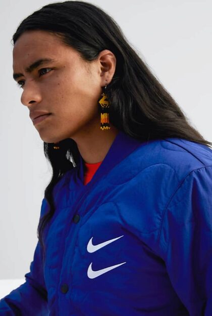 Indigene Aktivistin und Model Haatepah Clearbear