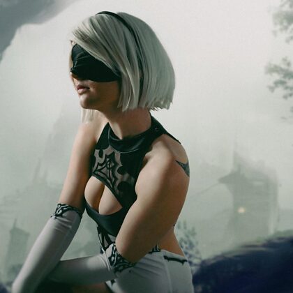 My Secret 2B Cosplay from NieR Automata