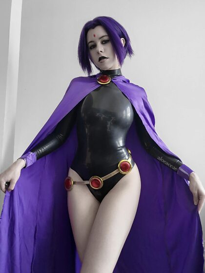 Mijn Raven-cosplay van Teen Titans