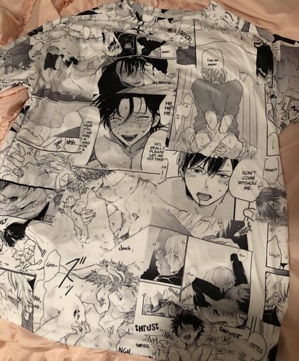 My yaoi shirt that always stays hidden. Never wore it in public and never will!