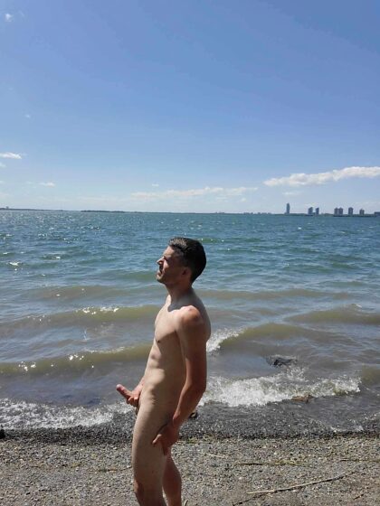 Not officially a nude beach