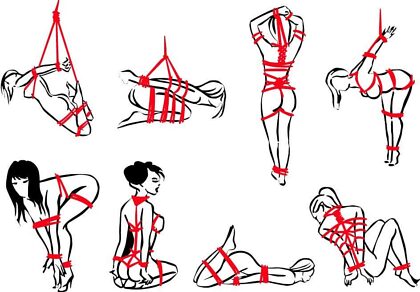 I need a tutorial on how to do these positions as well as know how to tie ropes like that! got any links?