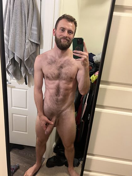 Post workout and my cock wants some hole