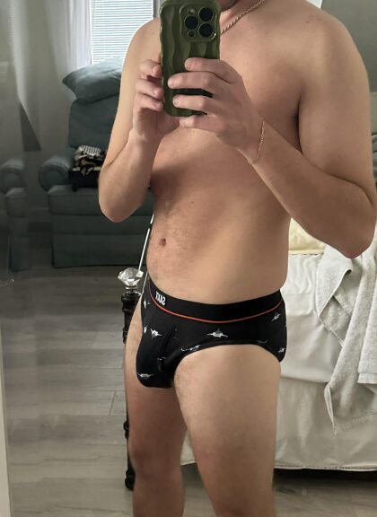 新内裤。 你喜欢吗？
