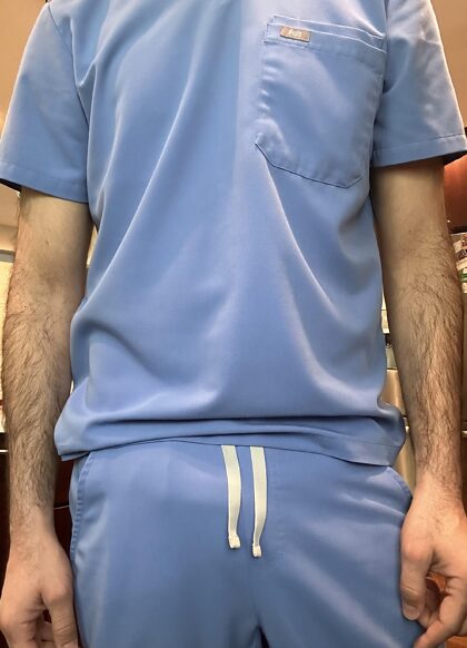 Swipe to help your horny doctor undress after a long day in clinic.