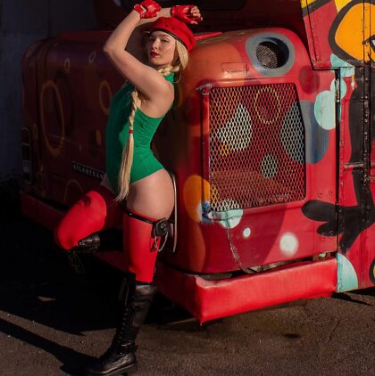 Cammy, from street fighter Cosplay by me :)