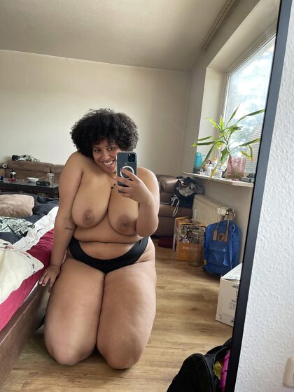 someone told me that you find black girls with big boobs adorable
