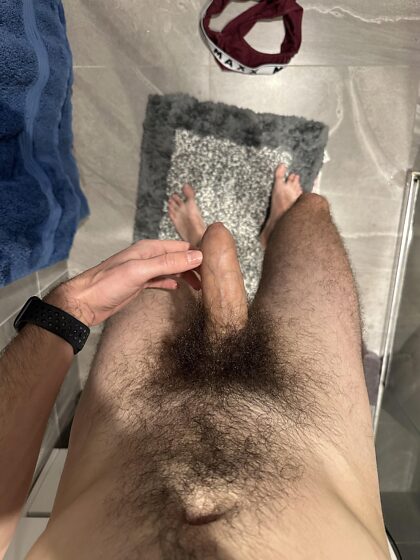 A dude and his pubes