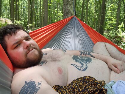 Naked camping