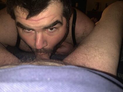 Me sucking daddy's cock