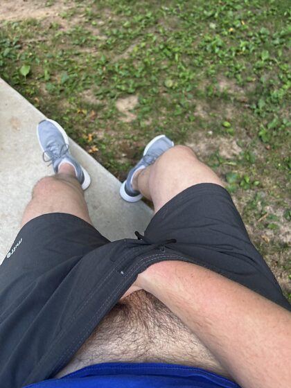 At the park, should I jerk it?