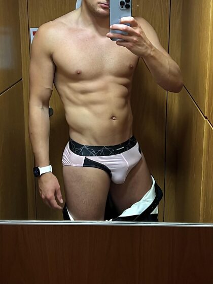 Got some new pink office undies. How are they? 