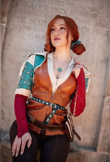 Mein Triss Merigold-Cosplay!