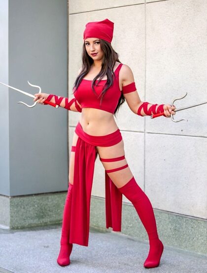 Mi cosplay de Elektra