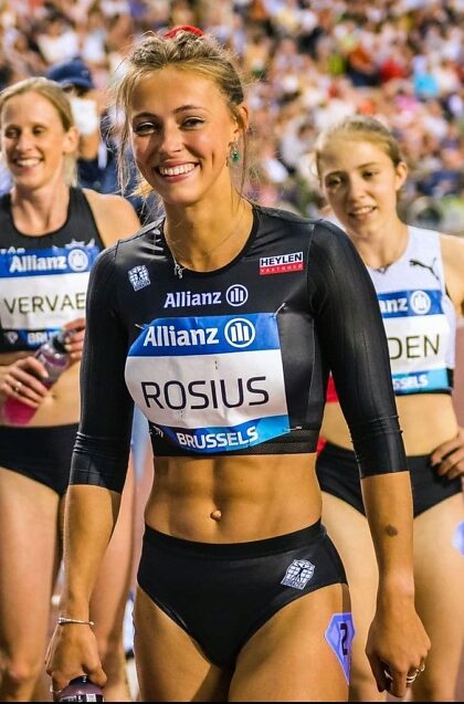 Rani Rosius, Belgian sprinter