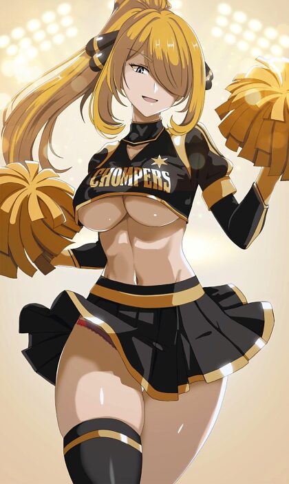 Cheerleaderin Cynthia