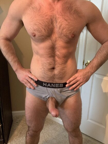 For those who requested to see me in briefs… how do they look?